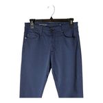 AG Adriano Goldschmied Pants Women 27 Navy Blue Farrah Skinny Ankle High Rise Photo 3