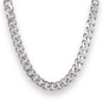 Link Chain Necklace for Men Women Streetwear Unisex Hip Hop Style Silver Photo 0