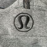 Lululemon Scuba Hoodie Light Cotton Fleece Heathered Speckled Black Gray Size 8 Photo 10