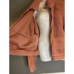 Wild Fable Jacket Womens 2XL Pink Sherpa Fleece Zip Up Cozy Teddy Coat Warm Photo 5