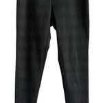 Alexander Jordan Plaid Cropped‎ Pants Womens M Mid Rise Tummy Control Slimming Black Size M Photo 0