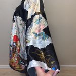 Beautiful Japanese Kimono with geisha scenes Black Size undefined Photo 5