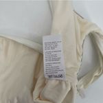 Good American  Bikini Top 2XL Curvy Plus Size Ribbed Scoop Neck Swim Ivory NWT Photo 12