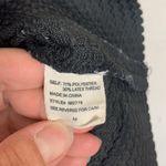 Dainty Hooligan  women's medium black lace cutout bandaid body con dress goth pun Photo 2