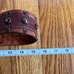 Leatherock Brown Leather Belt‎ Sz 31' Photo 10