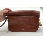 Fossil  Brown Leather Crossbody‎ - Size S Photo 8