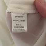 Poetry  Cream Sheer Flowy Tank Top Small Photo 3