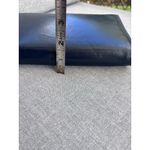 Vintage Sassy Navy Blue Small Purse Clutch Handbag Envelope W/ Bow 70's 80's Photo 4