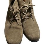 Michael Shannon  Rebeka SUEDE WEDGE ANKLE BOOTS Photo 0