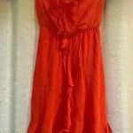 I.N. San Francisco Women’s Orange Tube Top  Dress Photo 0