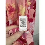 Catherines Catherine’s‎ Floral Blouse Women Plus Sz 2X Pink Cottage Peasant Bohemian Flower Photo 4