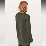 Lululemon  City Street Cardigan Camo Green Photo 2