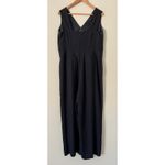 Boden Hexham Jumpsuit Black Wide Photo 3