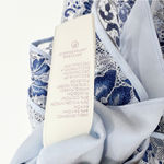 Rebecca Minkoff Dena Cold Shoulder Blouse Blue Floral Lace NWT Size Small Photo 9