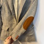 Banana Republic Women's Two-Button Blazer Gray Size 2 Tailored Jacket Academia Photo 5