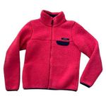 Columbia  full zip womens jacket sweater womens medium pink red Photo 0