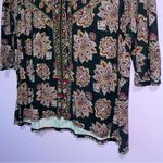 Chico's Boho Everyday Top Women Size L Dark Whimsical Teacher Casual Lightweight Photo 3