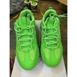 Madden Girl Steve Womens Wave Lace-up Platform Neon Green Size 6.5 80's Photo 3