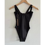 SKIMS Signature Swim Underwire One Piece in Onyx, Size X-Small Photo 9