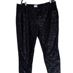 Lane Bryant NWOT Signature Fit Boyfriend Jean - Black With Sequins SZ-20 Photo 4