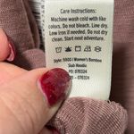 Free Fly Bamboo Slub Hoodie NWT Women’s size Large in Fig Mauve Lightweight Pink Photo 9