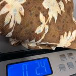 Tommy Bahama Floral Cream and Brown Blouse with Polka Dot tank Photo 6