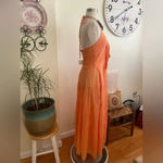 Free People Endless Summer A Little Extra Maxi Dress Papaya Size Small NWOT $128 Photo 2