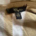 cupio  Asymmetrical Sleeveless Knit Top Colorblock Tunic Style Size S Photo 3