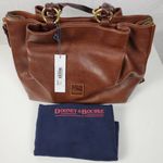 Dooney & Bourke Womens Tote Bag Florentine Leather Large Zip Barlow Satchel NEW Photo 0