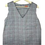 Modcloth  Plaid Sleeveless Top Medium Photo 1