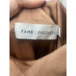 Fame and Partners NWT  x Free People The Rosabel Maxi‎ Dress in Bronze Size 8 Photo 5