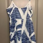 Blue and white romper Size M Photo 1