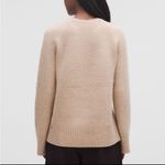 Lululemon Alpaca-Blend Crewneck Sweater size large in crepe Photo 1