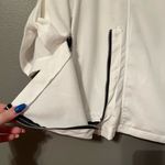 Goodnight Macaroon NWOT  Sz 10 White Light Varsity Jacket! 1G Photo 2