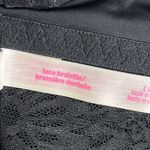 PINK - Victoria's Secret Pink Victoria’s Secret black lace crisscross bralette Photo 6