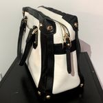 Michael Kors 👛  Satchel Bag White/Black Leather Photo 3