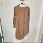 Frank & Eileen  High Low Tee Lab Tan Tunic Long Sleeve Shirt Small Photo 2