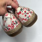 Aerosoles Womens Summer Sol Boat Shoe in Cherry Fruit Print Sneakers S-341 Sz 10 Photo 6