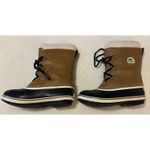 Sorel Women's Yoot Pac Waterproof Boots Sz. 7 Faux Fur Trim Mesquite Tan Black Photo 3