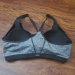 PINK - Victoria's Secret Victoria's Secret Gray and Black Chic Feminine Athleisure Sports Bra Size 36D Photo 3