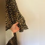 Ganni Pleated Georgette Maxi Dress in Leopard size EU 32 Photo 7