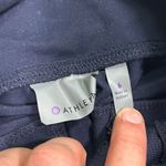 Athleta  Navy Blue Athletic Legging Pants‎ with Pockets Workout Yoga Womens 6 Photo 4
