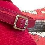 Tory Burch  Sherri Floral Print Wedge Sandals Wedges Espadrilles Size 8 Women's Photo 7