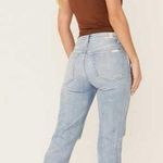 7 For All Mankind  High Waist Cropped Straight Leg Jeans Size 27 NWT Photo 1