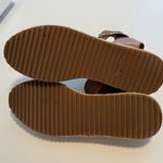 Franco Sarto  brown leather platform sandals Sz 7.5 Photo 4