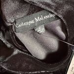 Catherine Malandrino  Black Velvet Keyhole Luxe Top Size S Sleeveless Photo 9