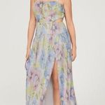 Liv Foster Printed Cutout Pleat Front Dress, Size 10 New w/Tag Retail $295 Photo 0