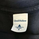 Quail Hollow Cowgirl Tee top Medium Black Boot Stars Crystal Accents NWO… Photo 6