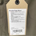 prAna Double Peak Skort Skirt Size 14 Color Mud Khaki Gorpcore Hiking Cotton NWT Photo 9