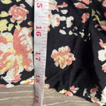 Free People NEW Hilary Printed Keyhole Top Black Combo Photo 10